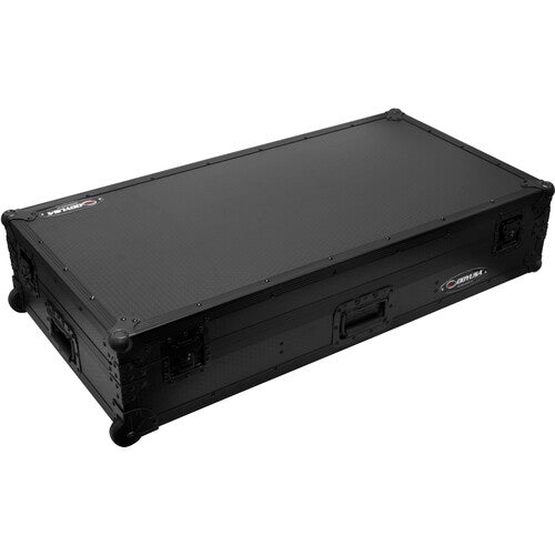 Odyssey 810158 Industrial Board Case for 12" DJ Mixer and Two Pioneer CDJ-3000 (All Black)