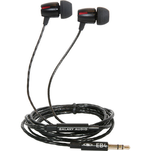 Galaxy Audio AS-1200-2 Twin Pack Wireless In-Ear Monitor System with 2 Receivers & EB4 Earbuds (D: 584 to 607 MHz)