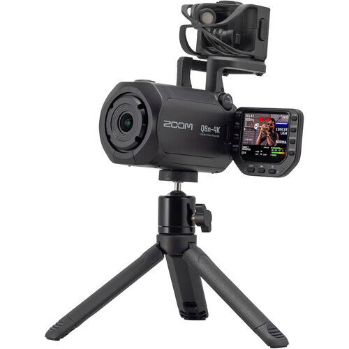 Zoom Q8n-4K Handy Video Recorder w/ Microphone & Display