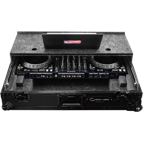 Odyssey Pioneer DDJ-1000/DDJ-1000SRT Flight Zone Case w/Glide Platform and Corner Wheels (Black)