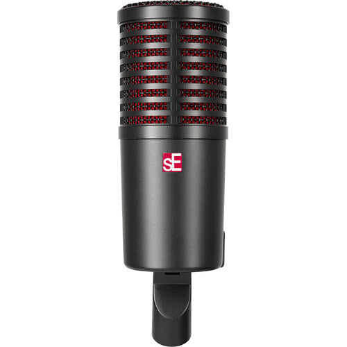 SE Electronics Dynacaster Dynamic Broadcast Microphone avec préampli et Eq intégrés