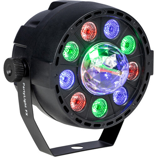 ColorKey CKU-1080 PartyLight FX Effet d'éclairage à faisceau tourbillonnant LED tricolore compact