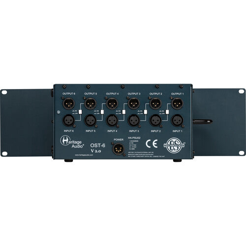 Heritage Audio OST6V2 6-Slot 500 Series Chassis