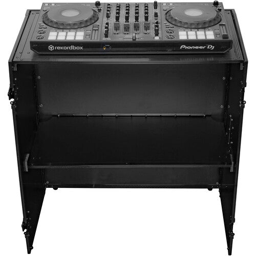 Odyssey Support DJ pliable à 2 niveaux de 33 po de large x 36 po de haut - Noir