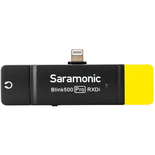 Saramonic Blink 500 Pro RXDi Récepteur numérique sans fil double canal pour appareils Lightning iOS – 2,4 GHz