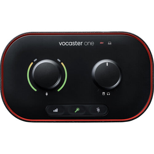 Kit de podcasting Focusrite Vocaster One Studio pour 1 personne