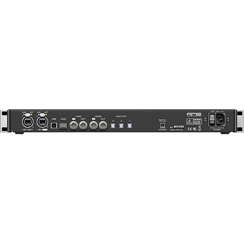 RME 12MIC-D Network-Ready Microphone Preamp with Dante, ADAT, and MADI