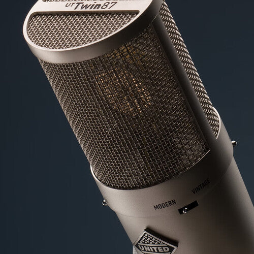 United Studio Technologies UT-TWIN87 (Black Lion) Large-Diaphragm Twin Circuit Condenser Microphone