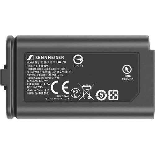 Sennheiser EW-DX 835-S SET (Q1-9) Système numérique sans fil double canal avec deux micros portables et capsules MMD 835
