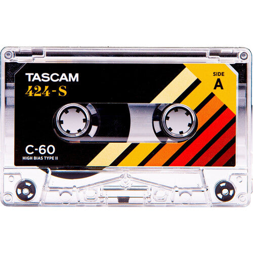 Tascam 424-S Master 424 Studio C-60 Cassette au cobalt de type II à polarisation élevée