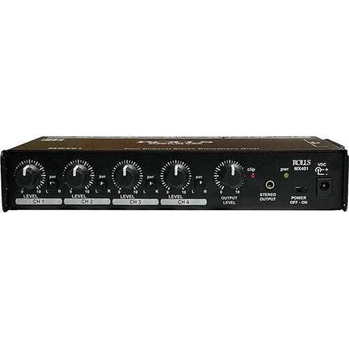 Rolls MX401 Four-Channel Stereo Mixer