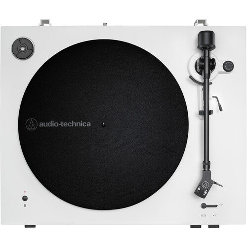 Audio-Technica AT-LP3XBT Platine vinyle stéréo Bluetooth entièrement automatique à entraînement par courroie (Blanc)