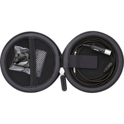Shure UL4 UniPlex Cardioid Subminiature Lavalier Microphone for Bodypack Transmitter - TA4F (Black)