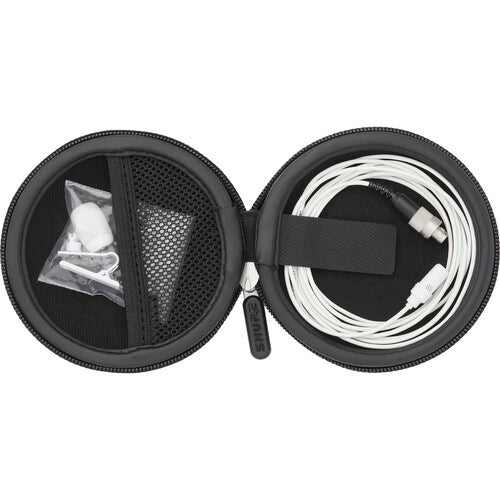 Shure UL4 UniPlex Cardioid Subminiature Lavalier Microphone for Bodypack Transmitter - 3-Pin LEMO (White)