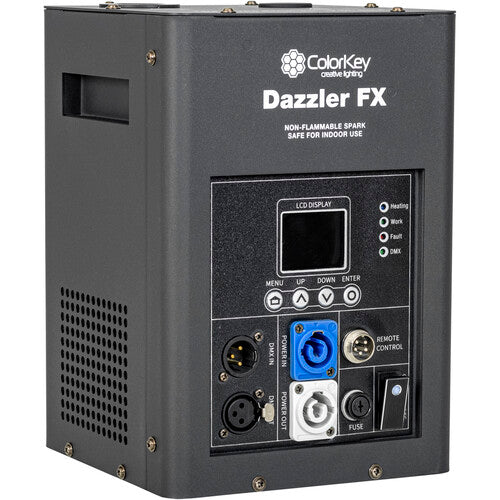 ColorKey CKU-7700 Dazzler FX Cold Spark Machine (Black)
