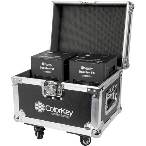 ColorKey CKU-9030 Colorkey Dazzler FX 2-PC Road Case