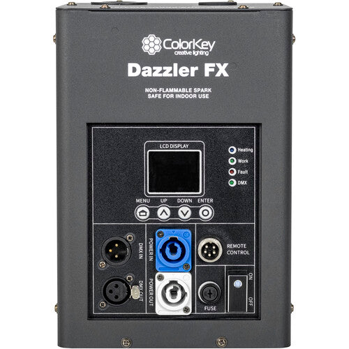 ColorKey CKU-7700 Dazzler FX Cold Spark Machine (Black)