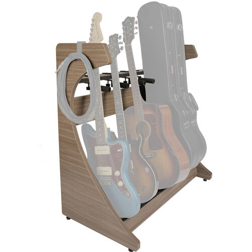 Gator Frameworks GFW-ELITEGTR5RK-GRY Frameworks Elite Series Étui pour instruments de guitare Combo Rack (gris bois flotté)