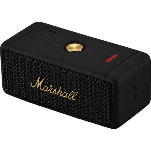 Conférencier sans fil d'étanchéité portable Marshall Emberton II (noir et laiton)
