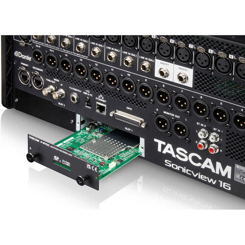 Tascam Sonicview 24XP Console de mixage numérique 24 canaux et enregistreur multipiste