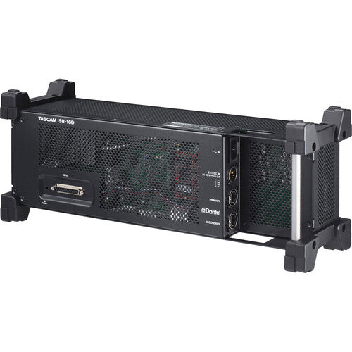 Tascam SB-16D Boîtier de scène Dante 16x16 et interface audio