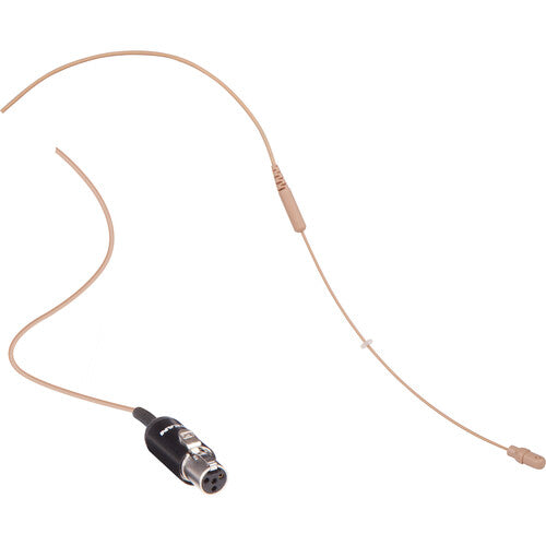 Assemblage du bras et du câble Shure Boom avec connecteur TA4F pour le casque DH5 MIC (Tan)