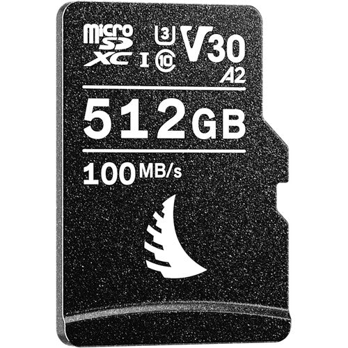 Angelbird AVP512MSDV30 512GB AV PRO UHS-I microSDXC Memory Card w/SD Adapter