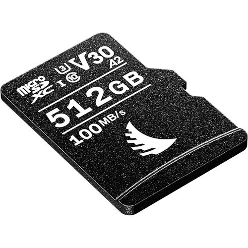 Angelbird AVP512MSDV30 Carte mémoire microSDXC AV PRO UHS-I 512 Go avec adaptateur SD