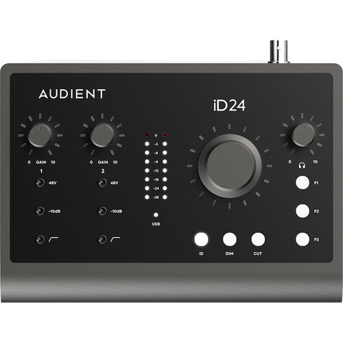 Interface audio USB-C 10x14 de bureau Audio iD24