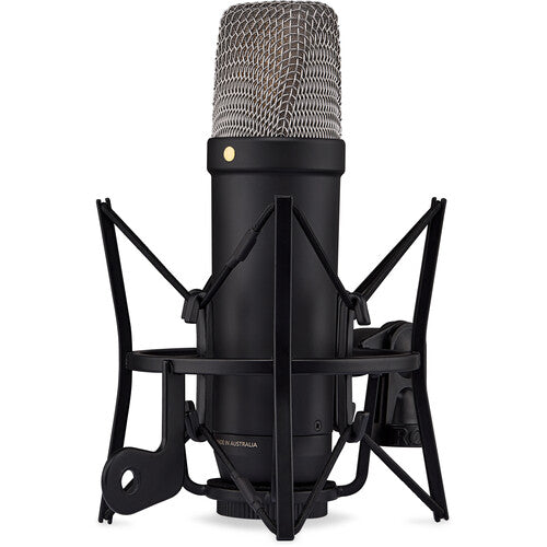 Rode NT1 5th Generation Black Large-Diaphragm Cardioid Condenser XLR/USB Microphone