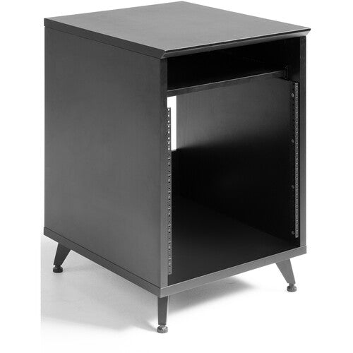 Gator Frameworks GFW-ELITEDESKRK-BLK Elite Furniture Series 10U Studio Rack Table (Black Finish)