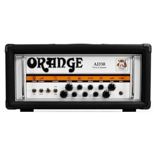 Orange Ad30Htc-Bk 30-Watt Twin-Channel Guitar Amp Head - Red One Music