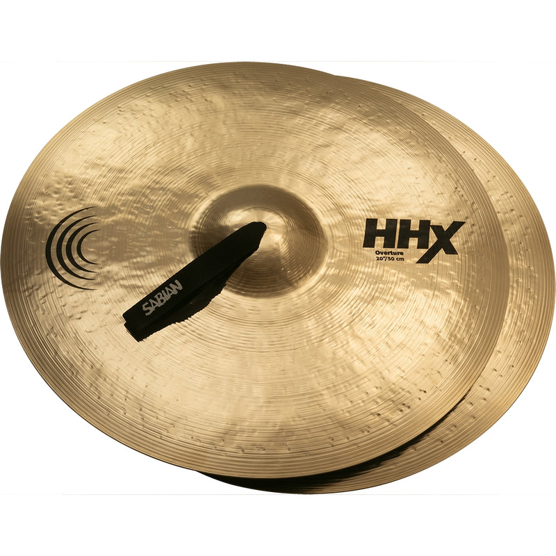 Sabian 12055XOVB HHX Overture Brilliant Hand Cymbals - 20"