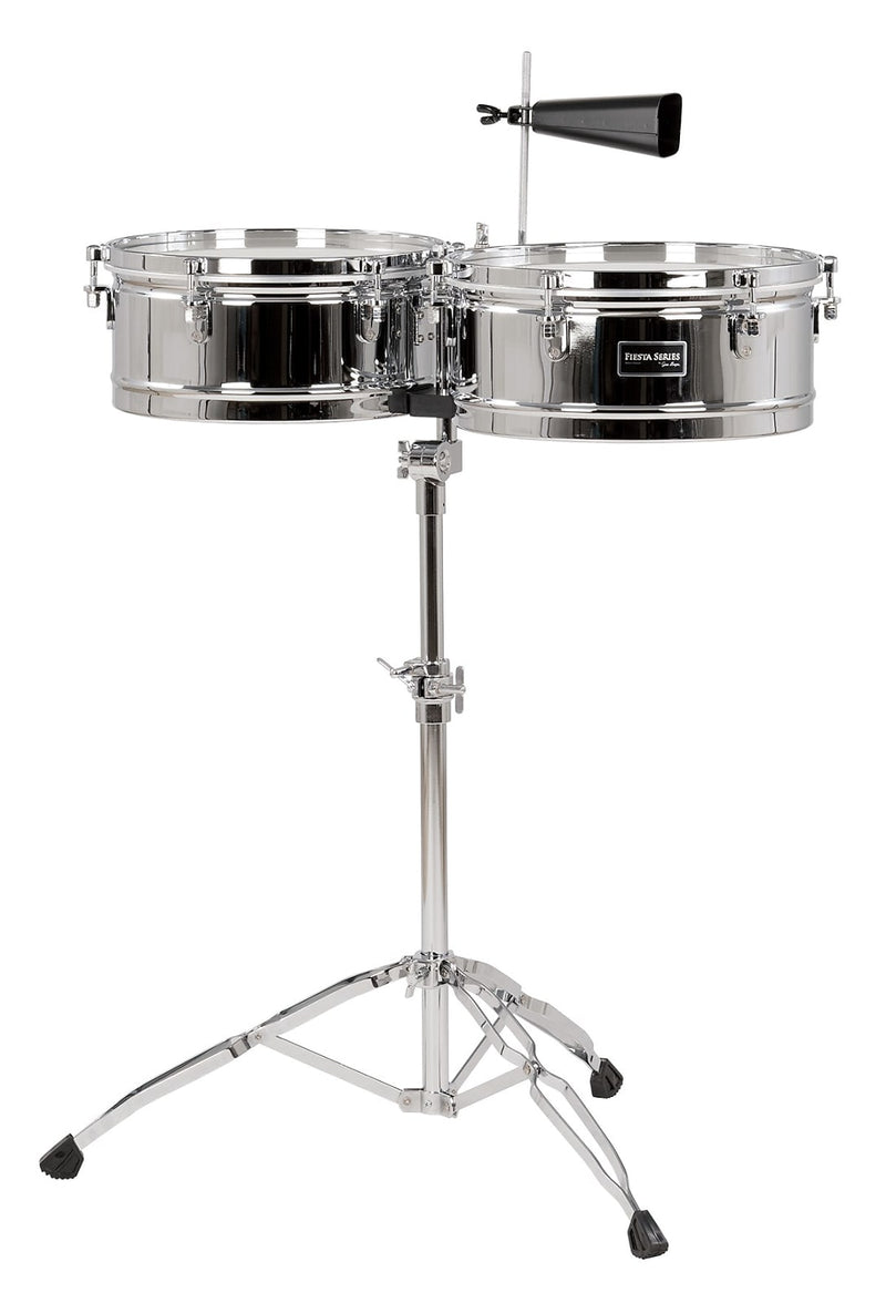 Gon Bops FSTB1314 13" & 14" Fiesta Series Timbales w/ Stand