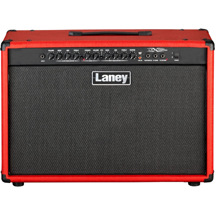 Laney LX120RT LX Series 120W 2x12" Guitar Combo Amplifier - Red