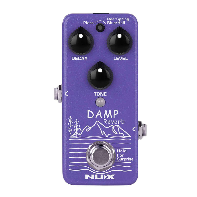 NuX NRV-3 Damp Mini Reverb Guitar Effects Pedal