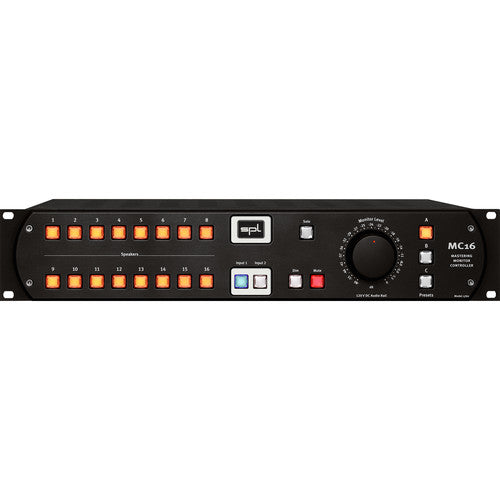 SPL MC16 Mastering Grade Monitor Controller - Black