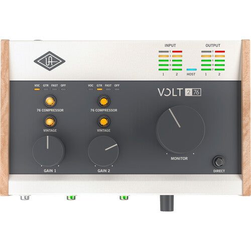 Universal Audio VOLT276 Interface audio/MIDI USB Type-C avec compresseur intégré