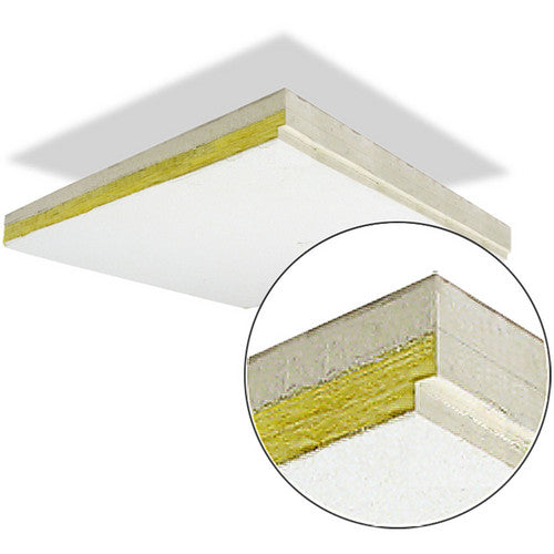 Primacoustic THUNDERTILE Ceiling Tile, Composite, 24" x 24", Reveal Edge - 8 Pack