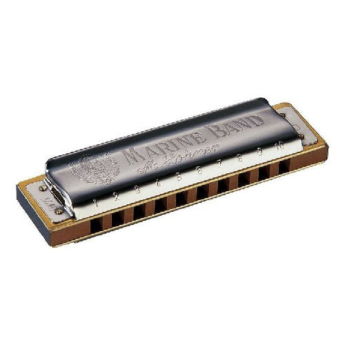 Hohner 1896BX-F Marine Band 1896 Classic Harmonica in F Key