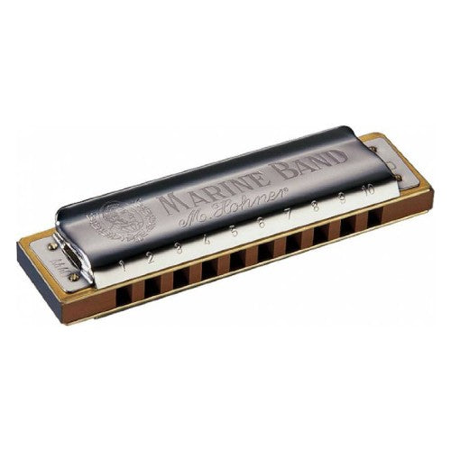 Hohner 1896BX-M-BF Marina Band 1896 Classic Harmonica in B Flat Minor