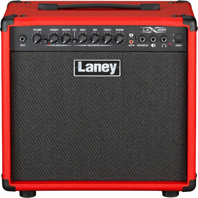 Laney LX35R LX Series Amplificateur combo guitare 30W 1x10" - Rouge