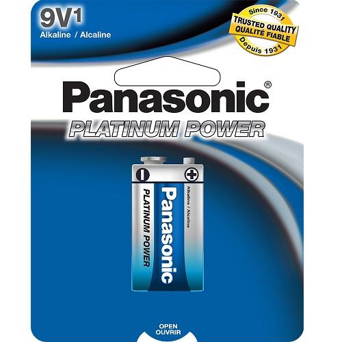 Piles Panasonic PLATINUM POWER 9 V - 1 paquet