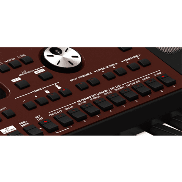 Korg PA700 Professional Arranger 61 Keys Keyboard - Red One Music