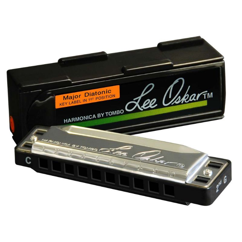 Lee Oskar 1910-MAJ-LOW-C Harmonica diatonique majeur clé de C grave