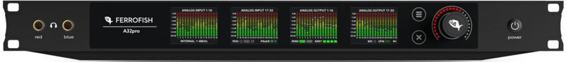 Convertisseur AD/DA Ferrofish A32 Pro avec MADI et ADAT coaxiaux et multimodes