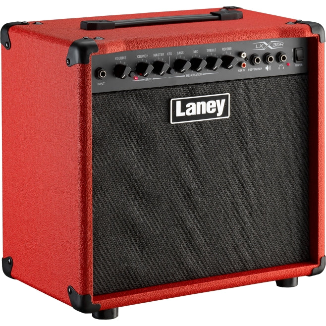 Laney LX35R LX Series 30W 1x10" Guitar Combo Amplifier - Red