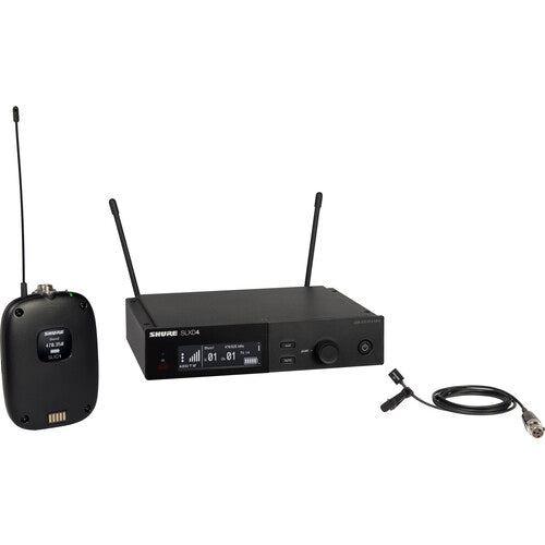 Shure SLXD14/93 Digital Wireless Omni Lavalier Microphone System (J52: 558 to 602 + 614 to 616 MHz)