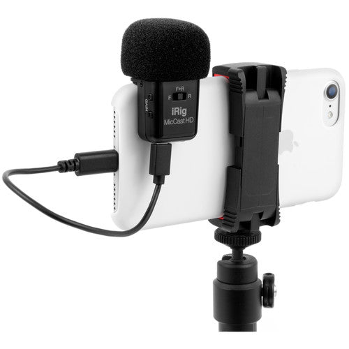 IK Multimedia iRig Mic Cast HD Multipattern USB Microphone for Mobile Devices