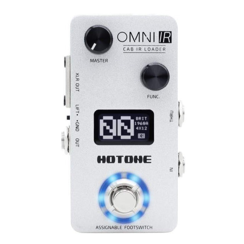 Hotone Omp-6 Omni Impulse Response Cabinet Simulator Guitar Effets Pédale